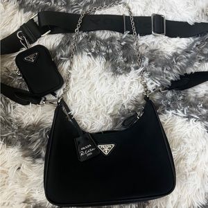 Prada nylon 2005 re edition crossbody